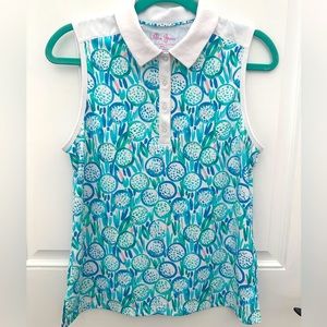 Lillie green golf size small polo